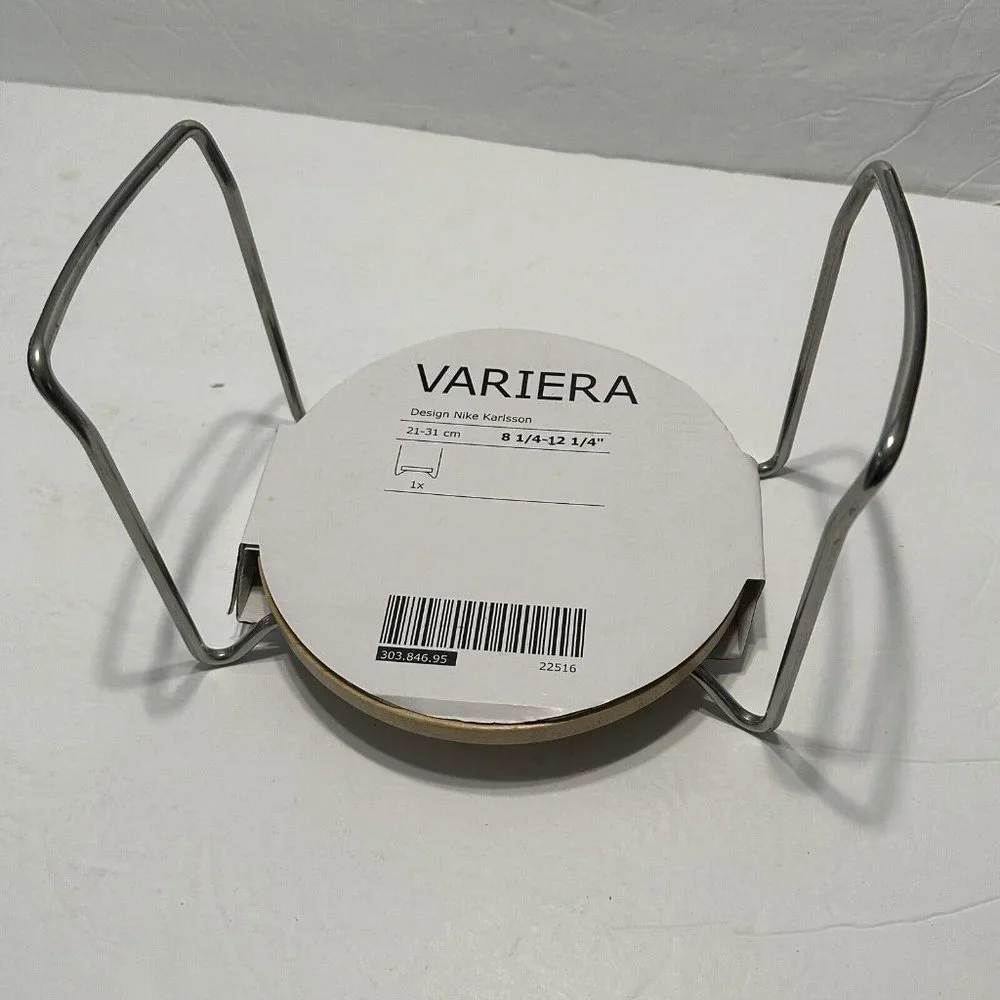 NEW IKEA Variera Adjustable Plate Holder Organizer 22516 Nike Karlsson